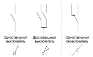 Схема расключения проходного переключателя с двух мест